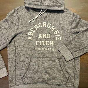 Abercrombie & Fitch Heather Gray Hoodie